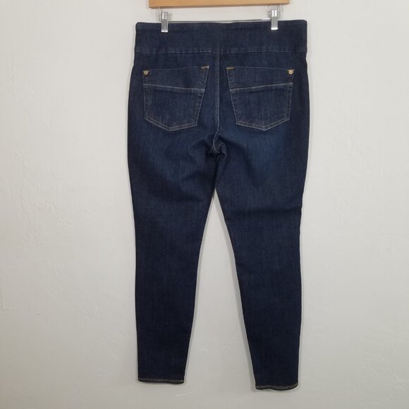 Rock & Republic The Slimming Denim Cure X Pull-On Stretch Jeans Blue Size 16M - Picture 5 of 8